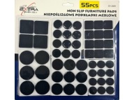 Plstené podložky na stoličky, nábytok, stoly, 55 ks