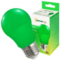 Zelená LED ozdobná girlandová žiarovka, ozdobný svetelný zdroj E27, 4,9W