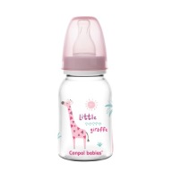 FĽAŠA ÚZKA 120 ML, PROFILOVANÁ, 3M+ SILIKÓNOVÝ CUVNÍK