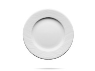 Biely tanier tanier 21 cm River Lubiana