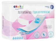 Popôrodné vložky Superabsorpčné vložky Ultra savé 10ks Akuku