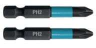 MAKITA B-63725 SKRUTKOVACIE HROTY PH2 50MM 2 ks.