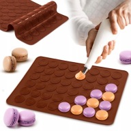 SILIKÓNOVÁ PODLOŽKA NA MAKARÓNKY FORMA COOKIE