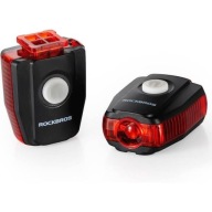 ROCKBROS Zadné svetlo na bicykel IPX5 3 režimy 200mAH