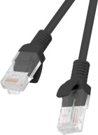 LAN Patchcord UTP RJ45 kábel cat.6 black 0,25m HQ