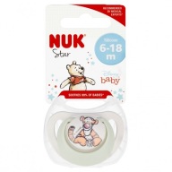 NUK SILIKÓNOVÉ UKLIDŇUJÚCE SOSTIERKY 6-18M STAR TIGER