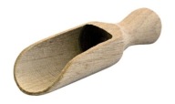Drevená naberačka LONG - DOPLNKY Yerba Mate