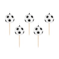 NARODENINOVÉ SVIEČKY DO FUTBALOVEJ TORTY 5 KS