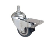 Otočné otočné koleso s brzdou 75 mm / 50 kg M10