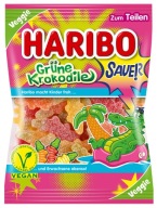 Haribo Sour Crocodile Fruit Gummies 175g
