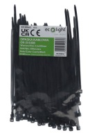 KABELOVÉ VIAZAČKY ČIERNA 2,5X100