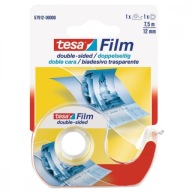 Dávkovač lepiacej pásky Tesa Film + obojstranná páska 12mm x 7,5m