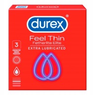 DUREX FEEL THIN FETHERLITE ELITE tenké lubrikované kondómy 3 ks.
