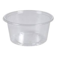 Opakovane použiteľné nádoby na omáčku alebo dip 100 ml / 50 ks + vrchnáky