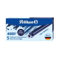 PELIKAN dlhé atramentové náplne, námornícka modrá GTP/5 ks.