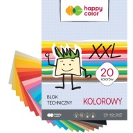 Farebný technický blok HAPPY COLOR A3, 20 listov