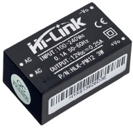 HLK-PM12 napájací zdroj 240V - 12V 3W 0,25A prevodník