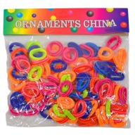 50512 MINI HAIR PNEU FAREBNÉ GUMY 100 KS