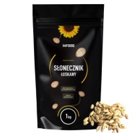 LÚPANÉ slnečnicové semienka 1kg HiFOOD nesolené nepražené PREMIUM