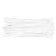 Sťahovacie pásky 2,5mm x 200mm 100ks Sťahovacie pásky White Neo Tools 01-601