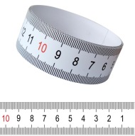 Nálepka BIELE MEASURE Merač pásky 120 ĽAVÁ STRANA