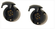 A6W56 7PINOVÁ ZÁSUVKA 7PINOVÁ PRE PRÍVESNÝ VOZÍK 2 KS. DB13016-2PCS