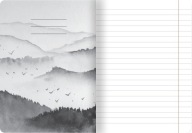 NOTEBOOK A5/60K GEO/PLANET MIX LINE