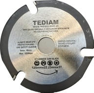 Widia Tediam pílový kotúč na drevo 125x22,2 3T