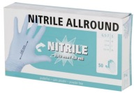 NITRILOVÉ RUKAVICE XL MODRÁ 50 KS