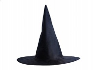 Halloween čarodejnica čarodejnícka čiapka - čierna