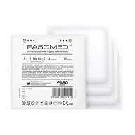 Sterilný obklad 17N 8W, PASOMED 3ks, 10cm x 10cm