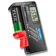 DIGITÁLNY TESTER BATERIE METER LCD VOLTMETER AA AAA C D 9V
