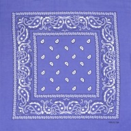 Bandama bandana bandana fialová paisley šatka