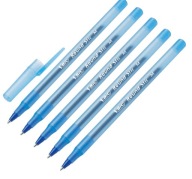 BIC okrúhle pero, modré, 5 kusov