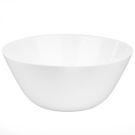 BIELA ​​MISKA NA ŠALÁT 24CM OPÁL