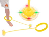 HULA HOP HULA HOP ŠVIHADLO NA NOHÁCH LED SVIETIACI HULA HOOP PRSTEŇ PRE DETI