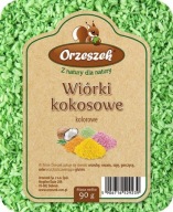 Arašidové farebné kokosové lupienky 90 g