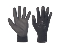 PRACOVNÉ RUKAVICE PRE DIY, FLEXIBILNÉ, ČIERNE F&F Bunting R. 7