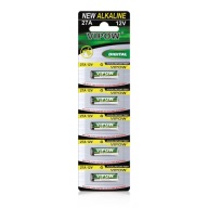 Alkalické batérie LR27A MN27 27A 12V 5 ks VIPow