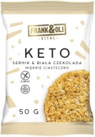 FRANK&OLI KETO Soft Cookie Cheesecake príchuť biela čokoláda 50g