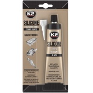 K2 ČIERNY SILIKÓN VYSOKÁ TEPLOTA do +350C 85g V tube