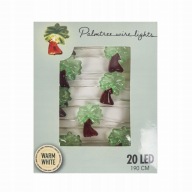 Svetelná reťaz Led lampy Palmy 20 Led 190 cm