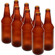 Fľaše na pivo 8ks 500ml fľaša 0,5l