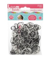 LOOM GUUBERS 600 KS ČIERNO-BIELE NÁRAMKY
