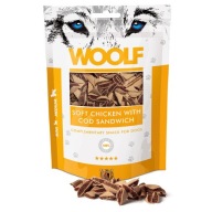 Woolf Mäkké kurča s treskou sendvič 100g