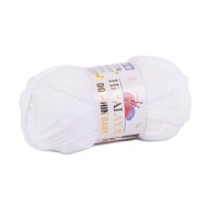100g Dolphin Baby biela polyesterová priadza 301
