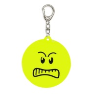 Mäkký reflexný prívesok Emoji Yellow Premium 3M