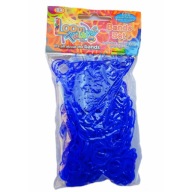 LOOM BANDS GUMOVÉ NÁRAMKY 600 KS, MODRÁ