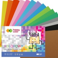Farebná podložka na kreslenie A4 Happy Color - 15 kariet