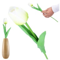 TULIPÁNOVÉ UMELÉ TULIPANY ako živé dekoratívne kytice na veľkonočný balkón